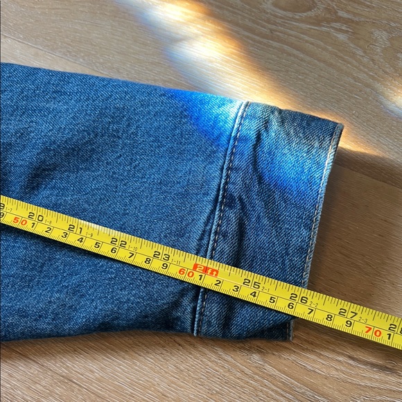 Wrangler Authentic Western Blue Denim Jacket XXL - Picture 8 of 12